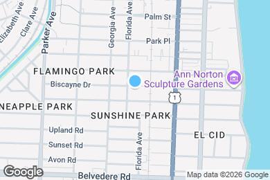 Map image of the property - 518 Biscayne Dr