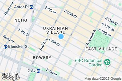 Map image of the property - East 6th Street