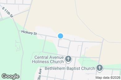 Map image of the property - 2914 Hickory St