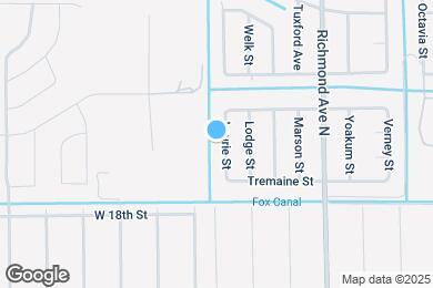 Map image of the property - 1823 Laurie St