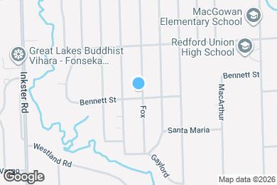 Map image of the property - 17611 Fox