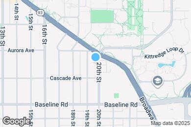 Map image of the property - 851 20th St