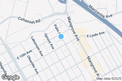 Map image of the property - 1931 Palm Ave