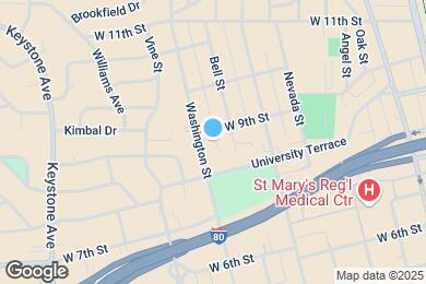 Map image of the property - 844 Washington St