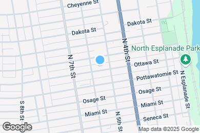 Map image of the property - 516 Ottawa St