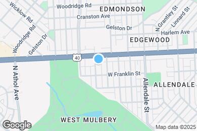 Map image of the property - 521 N Loudon Ave