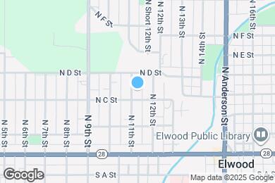 Map image of the property - 413 N 11th St