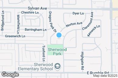 Map image of the property - 3308 Chalfant Ct