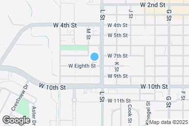 Map image of the property - 1112 W 8th St