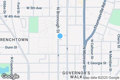 Map image of the property - 823 N Bronough St