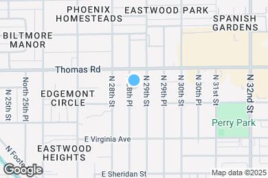 Map image of the property - 2821 N 28th Pl