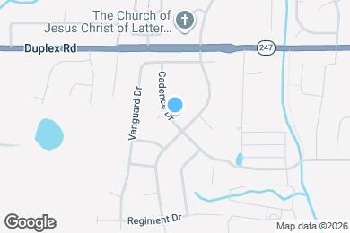 Map image of the property - 4019 Cadence Dr