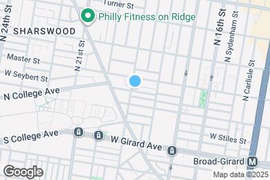 Map image of the property - 1321 N 19th St