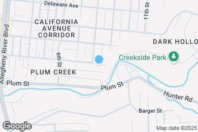 Map image of the property - 810 College Ave
