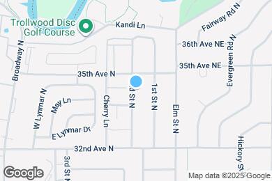 Map image of the property - 3415 2nd St N