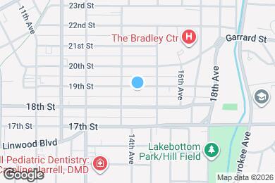 Map image of the property - 1420 19th St