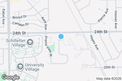 Map image of the property - 2302 Prairie View East