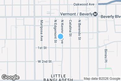 Map image of the property - 129 1/2 N Kenmore Ave