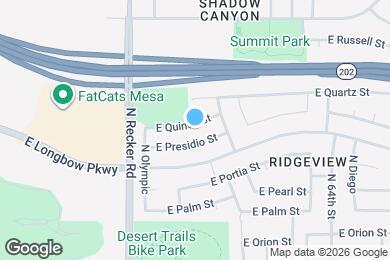 Map image of the property - 6125 E Quince St
