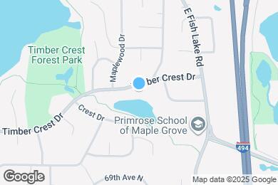 Map image of the property - 13645 Timber Crest Dr