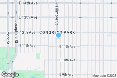 Map image of the property - 1142 Fillmore St