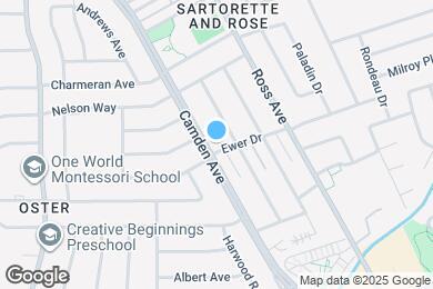 Map image of the property - 4240 Camden Ave