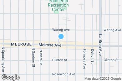 Map image of the property - 712 N Fuller Ave