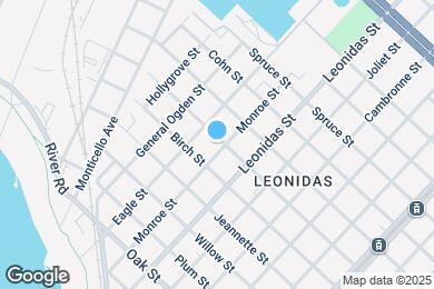 Map image of the property - 1636 Monroe St