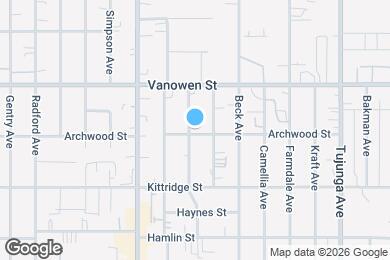 Map image of the property - 11617 Archwood St