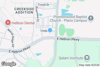 Map image of the property - Atlas Point at Prestonwood