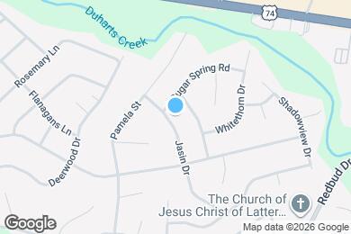 Map image of the property - 508 Jasin Dr