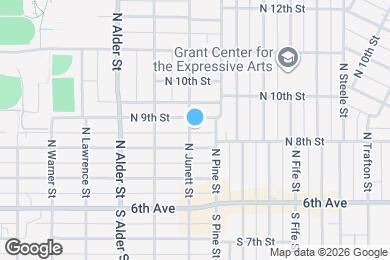Map image of the property - 811 N Junett St