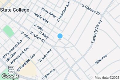 Map image of the property - 126 E Irvin Ave