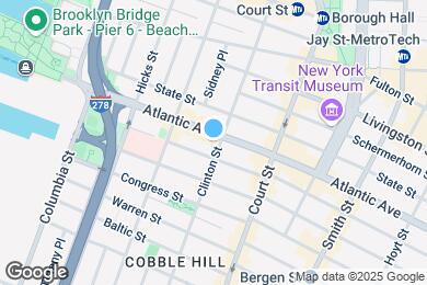 Map image of the property - 154 Atlantic Ave