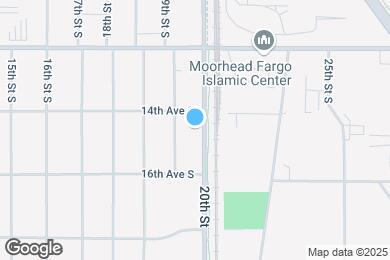 Map image of the property - 1411 20th St S