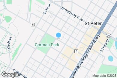Map image of the property - 427 Grace St
