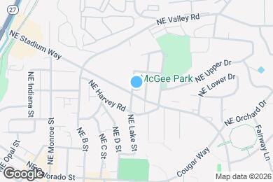 Map image of the property - 1140 NE Lake St