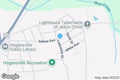 Map image of the property - 601 Askew Ave