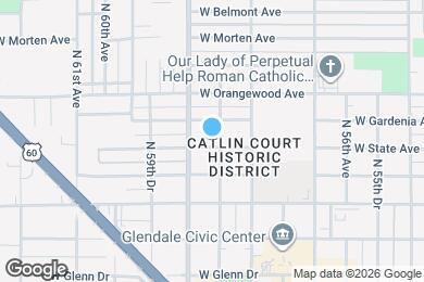 Map image of the property - 5846 W State Ave