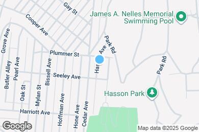 Map image of the property - 327 Hasson Ave
