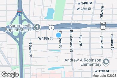 Map image of the property - 610 W 18th St