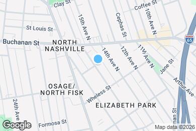 Map image of the property - 1730 16th Ave N