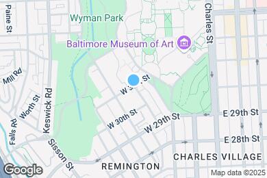 Map image of the property - 253 W 31st St