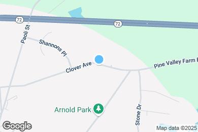 Map image of the property - 640 Clover Ave