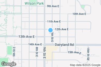 Map image of the property - 1215 10th St E