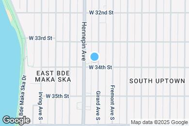 Map image of the property - 3344 Girard Ave S