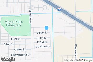 Map image of the property - 1923 Largo St