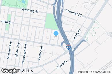 Map image of the property - 3325-3327 Demenil Pl