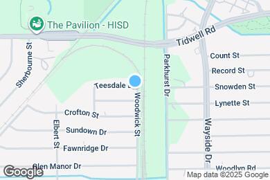 Map image of the property - 7652 Teesdale Dr