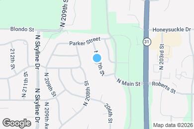 Map image of the property - 1748 N 207th St